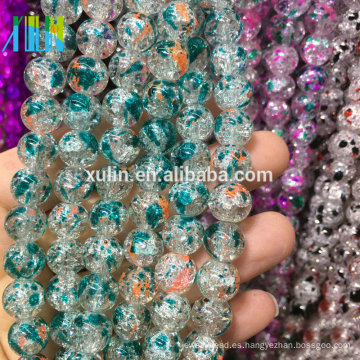 importación de 8 mm de vidrio crackle beads jewelry beads de china